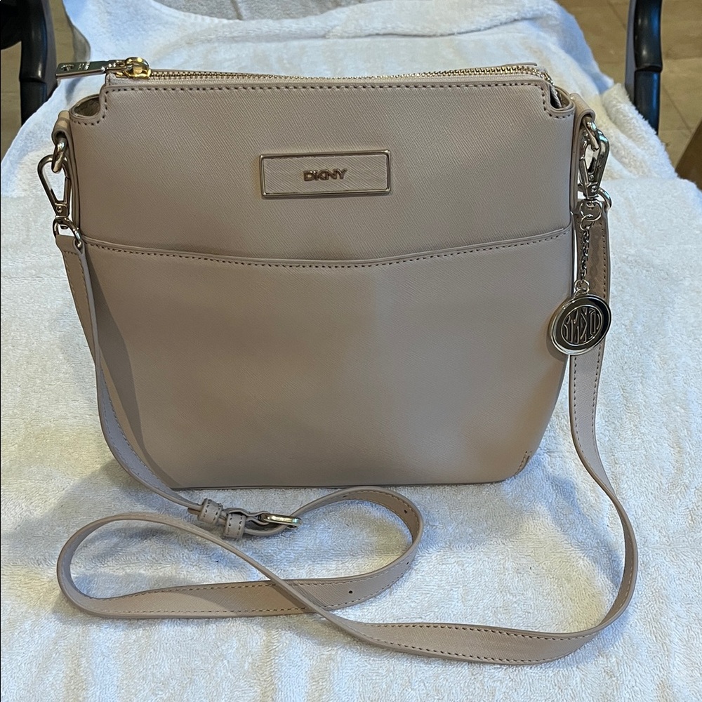 DKNY Light Tan Crossbody Bag